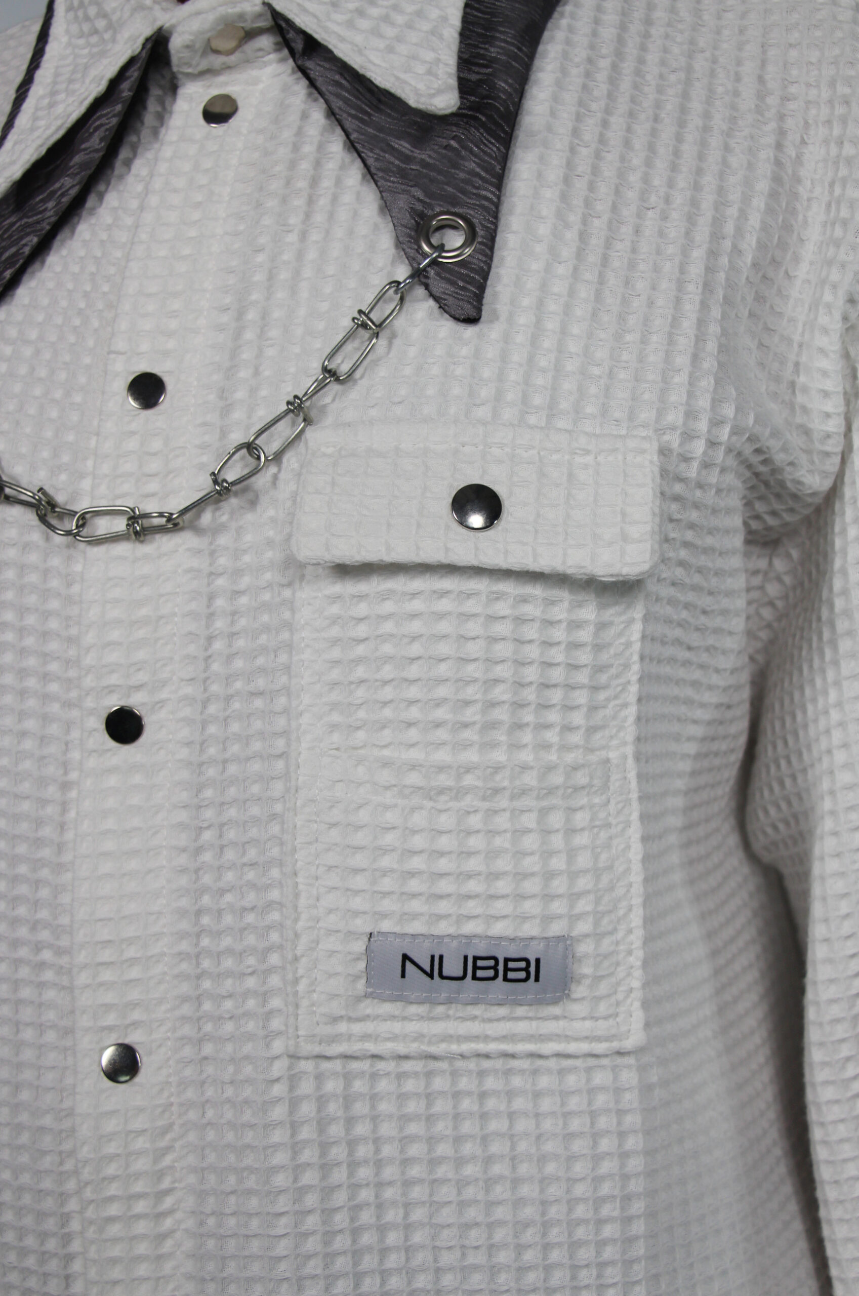 Chemise en nid d'abeille chaine