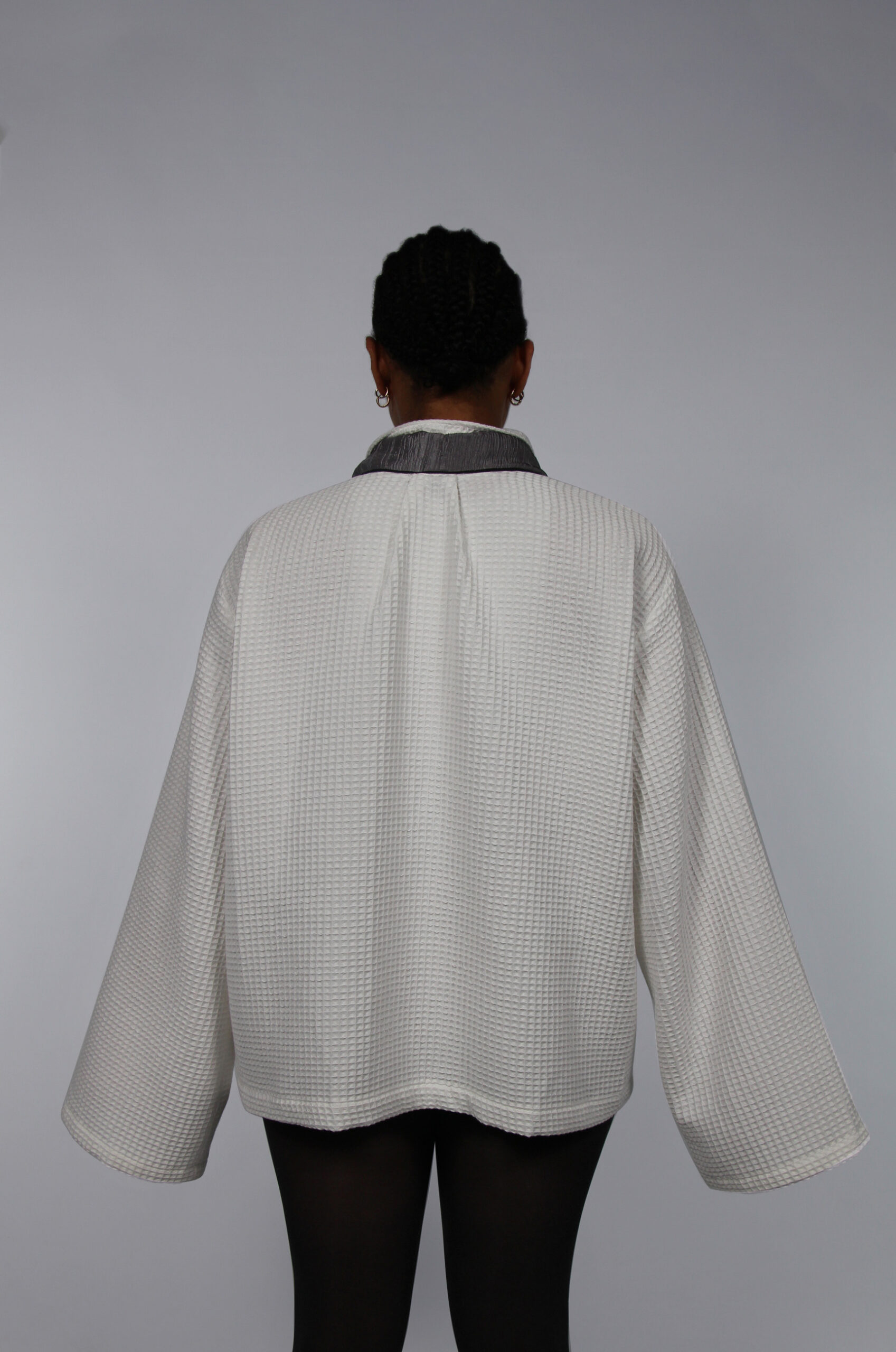 Chemise en nid d'abeille arrière